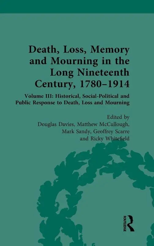Death, Loss, Memory and Mourning in the Long Nineteenth Century, 1780–1914 - Volume III: Historical, Social-Political and Public Response to Death, Loss and Mourning