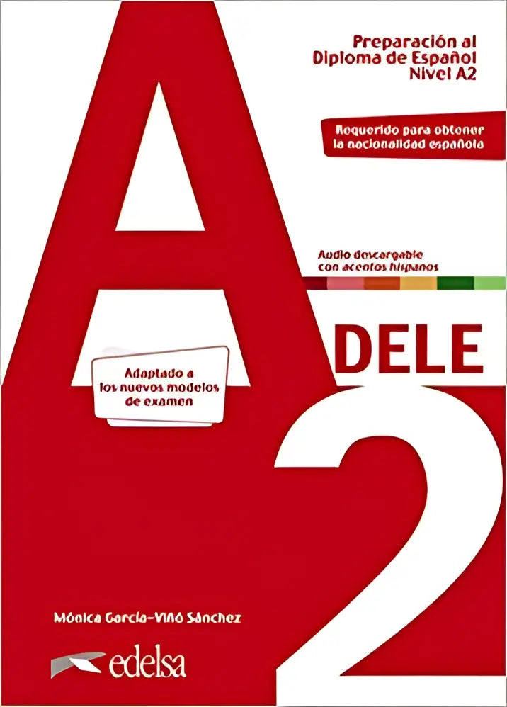 Dele; preparación al diploma de español nivel a2 libro + audio descargable - dele; preparación al diploma de español