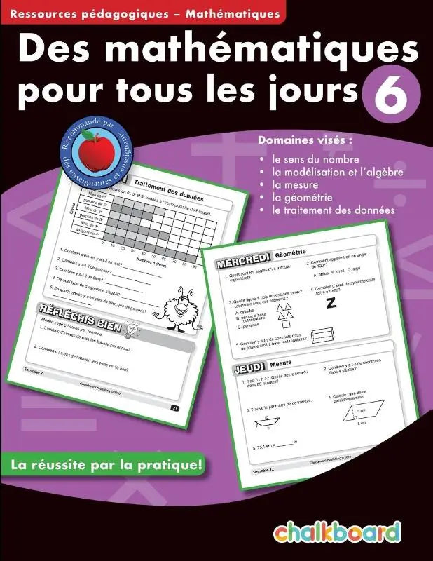 Des Mathematiques Pour Tous Les Jours 6