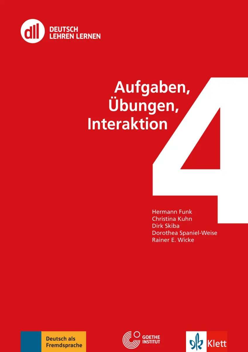 Deutsch lehren lernen 4: aufgaben übungen interaktion buch + dvd - deutsch lehren lernen 4: aufgaben, übungen,
