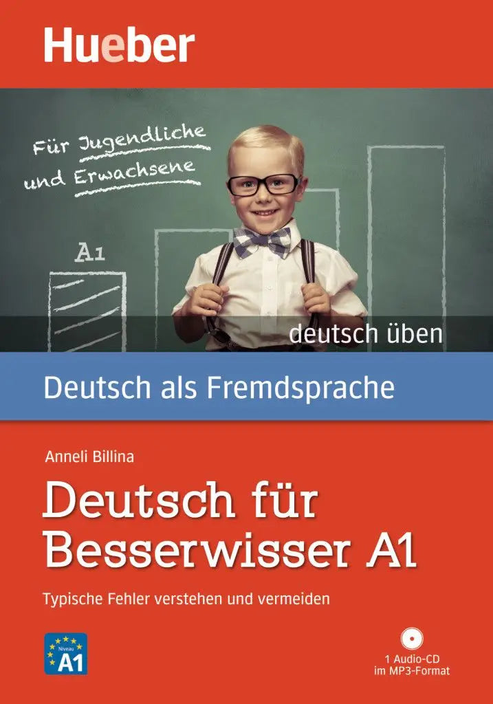 Deutsch üben: deutsch für besserwisser a1 - typische fehler verstehen und vermeiden büch + mp3-cd - deutsch üben: