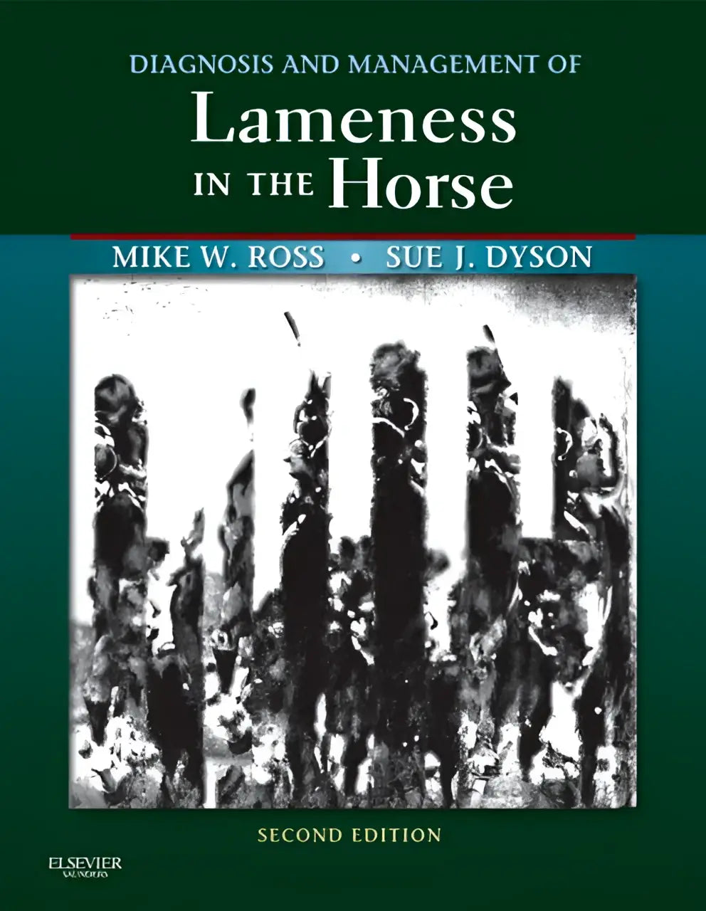 Groen hardcover boek diagnosis and management of lameness in the horse door mike w voor diagnose en behandeling