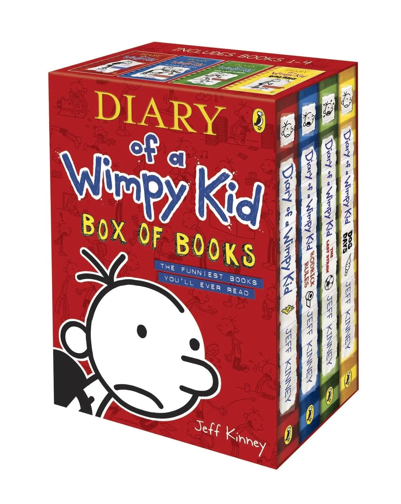 Diary of a wimpy kid box of books - diary of a wimpy kid box of books - boek