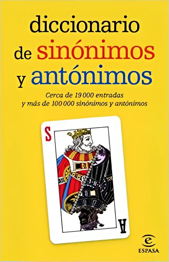 Diccionario de sinonimos y antonimos - diccionario de sinonimos y antonimos - boek