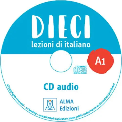 Dieci a1 cd audio - dieci a1 cd audio - boek