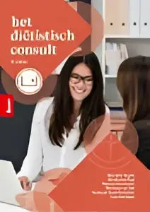Vrouw met bril die lacht bij tekst het diëtistisch consult met annemarie waal en laura verbeyst zichtbaar