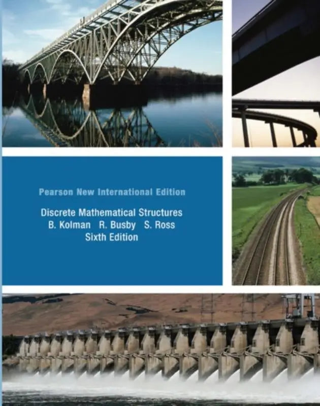 De boekomslag van discrete mathematical structures door b in de pearson new international edition met focus op discrete mathematical structures