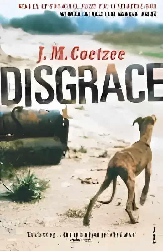 De boekcover van disgrace door j.m. in bbc radio 4 good read en the times aanbevolen product
