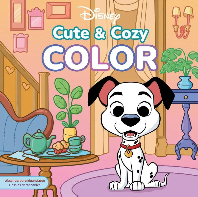 Disney Cute & Cozy Color - Uitscheurbare kleurplaten