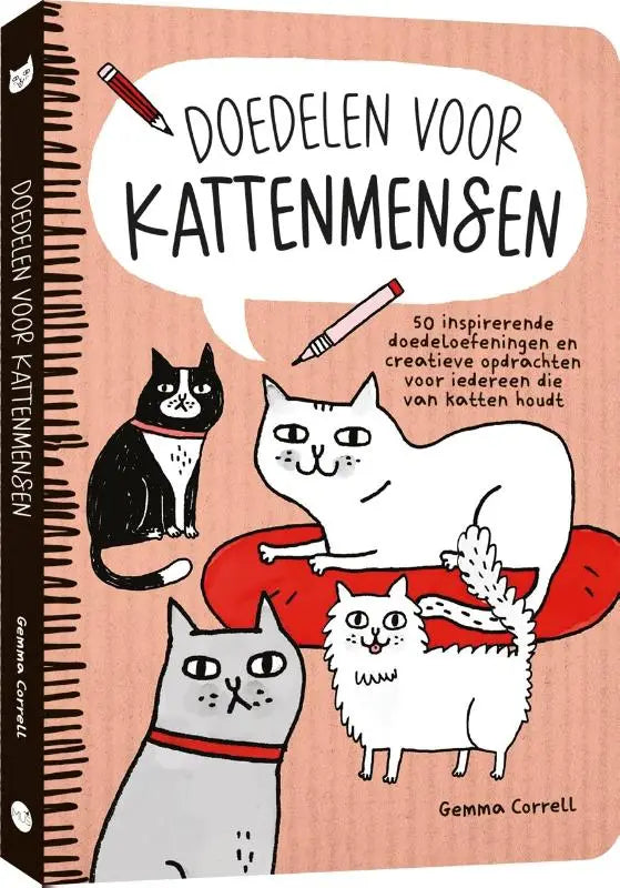 Doedelen voor kattenmensen - 50 inspirerende doedeloefeningen en creatieve opdrachten voor iedereen die van katten houdt