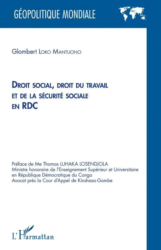 Droit social, droit du travail et de la sécurité sociale en RDC