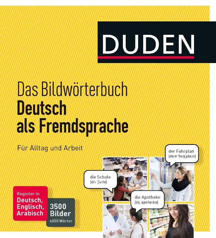 Gele bedekte duden das bildwörterbuch deutsch als fremdsprache voor effectief taalonderwijs