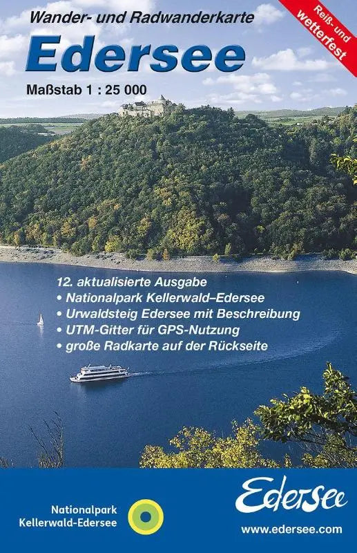 Edersee - Rad- und Wanderkarte