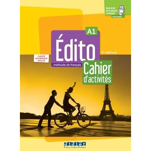 Édito a1 2ème édition cahier + code numerique - édito a1 2ème édition cahier + code numerique - boek