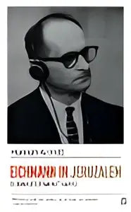 Zwart-witportret van een man in formele kleding en bril bij het boek eichmann in jeruzalem van hannah arendt atlas contact filosofie algemeen