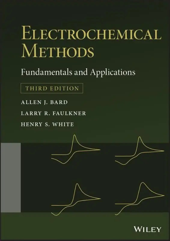 Donkergroene hardcoverboek electrochemical methods fundamentals and applications derde editie door allen j
