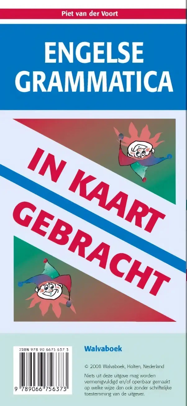 Engelse grammatica in kaart gebracht door piet van der voort is een kleurrijke nederlandse grammatica gids met illustraties