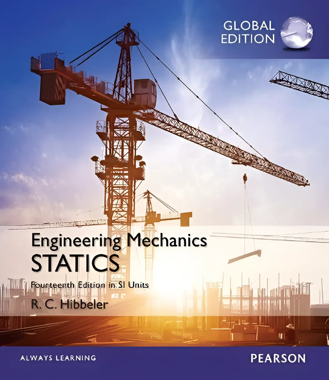 De cover van engineering mechanics statics veertiende editie si units door r voor technisch onderwijs