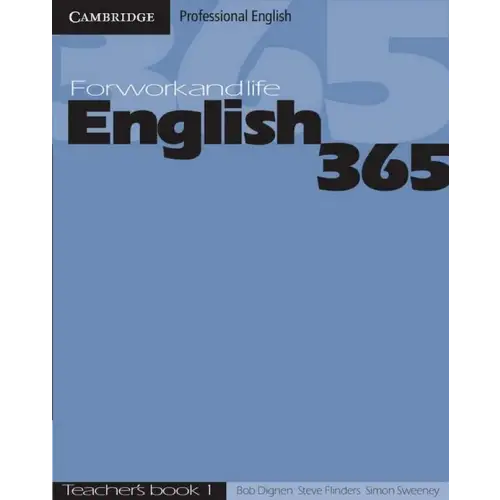 English 365 1 teacher’s book - english 365 1 teacher’s book - boek