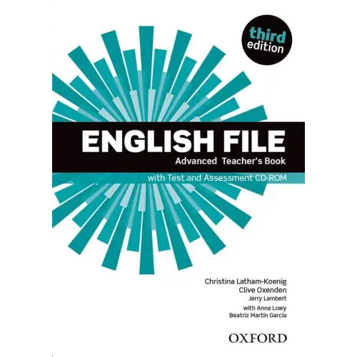 English file - advanced (third edition) teacher’s book + test/assessment cd-rom - english file - advanced (third