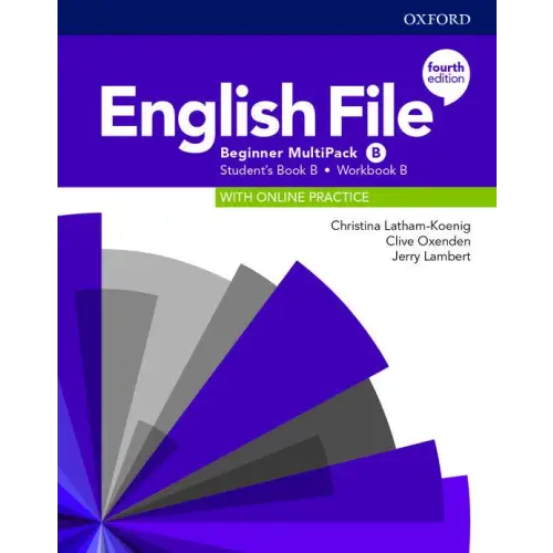 English file - beginner (fourth edition) student’s book/workbook multi-pack b - english file - beginner (fourth