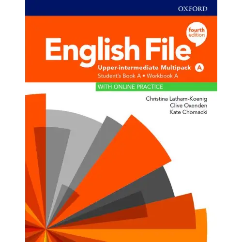 English file - upper-intermediate (fourth edition) student’s book/workbook multi-pack a - english file