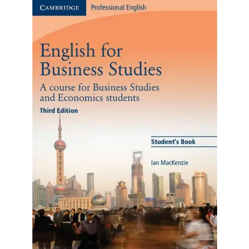 English for business studies 3rd edition student’s book - english for business studies 3rd edition student’s book - boek