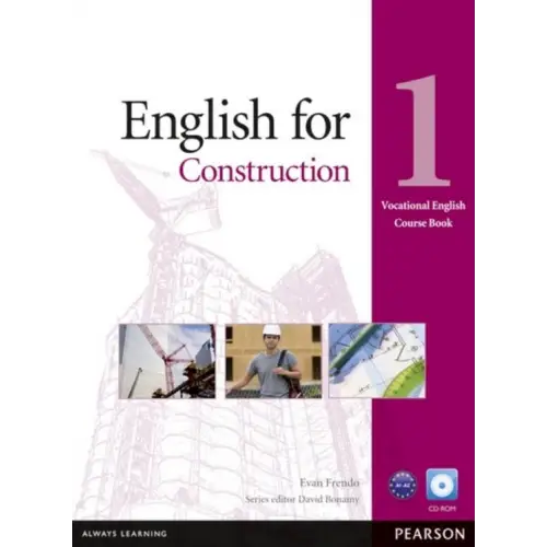 English for construction 1 coursebook + cd-rom - english for construction 1 coursebook + cd-rom - boek
