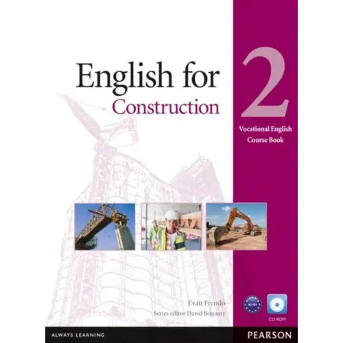 English for construction 2 (pre-intermediate) coursebook + cd-rom pack - english for construction 2 (pre-intermediate)
