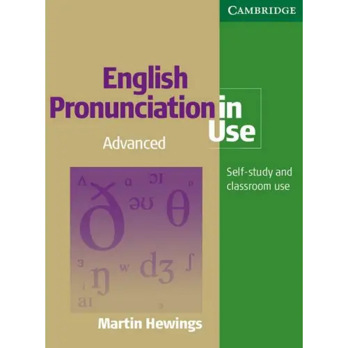 English pronunciation in use - advanced book + audio-cd’s (4x) - english pronunciation in use - advanced book
