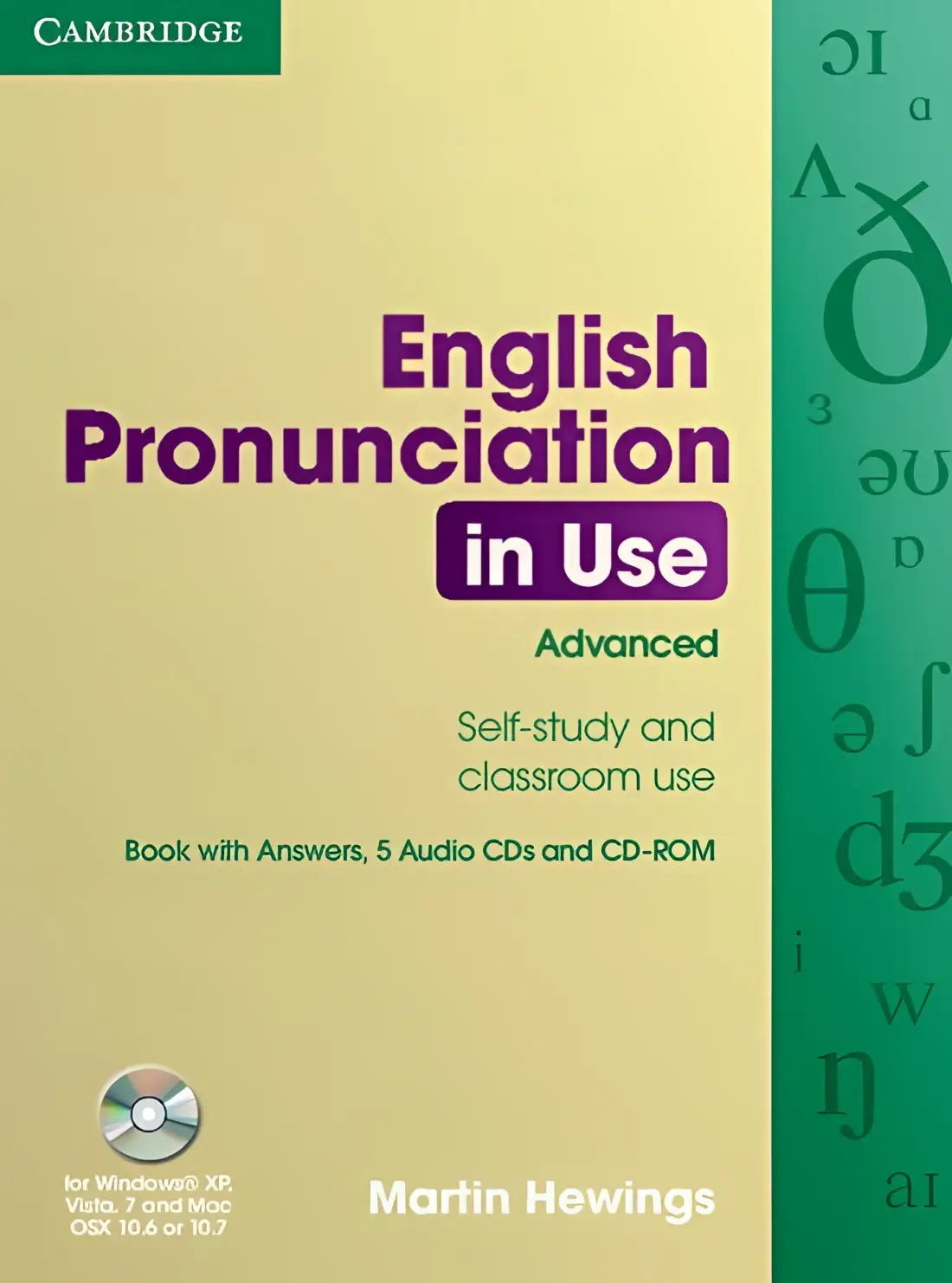 English pronunciation in use - advanced book + cd-rom + audio-cd’s (4x) - english pronunciation in use - advanced book