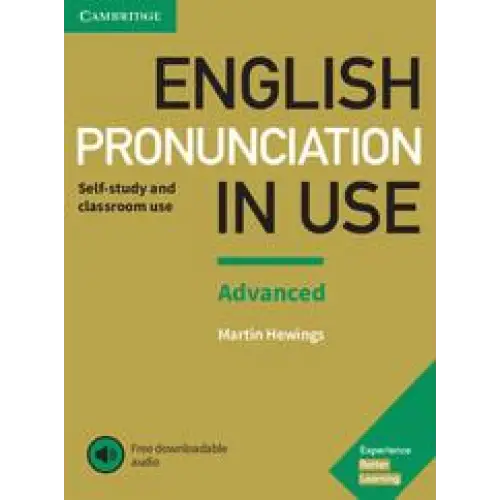 English pronunciation in use advanced student’s book + answers + digital audio - english pronunciation in use advanced