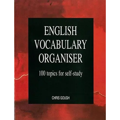 English vocabulary organiser - english vocabulary organiser - boek