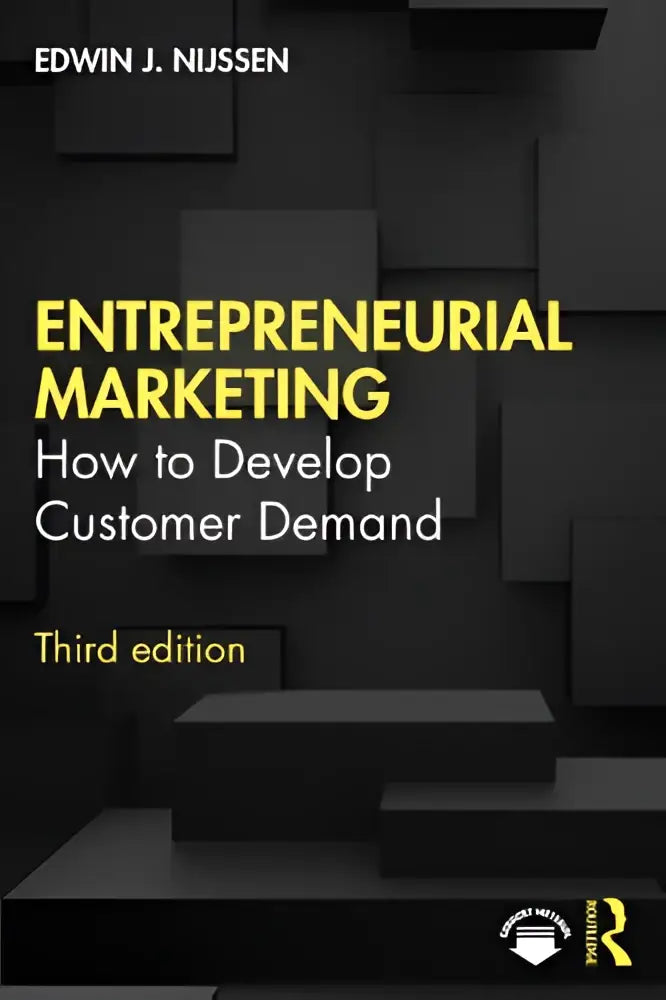 Zwart hardcover boek entrepreneurial marketing how to develop customer demand van edwin j over klantvraag verhogen