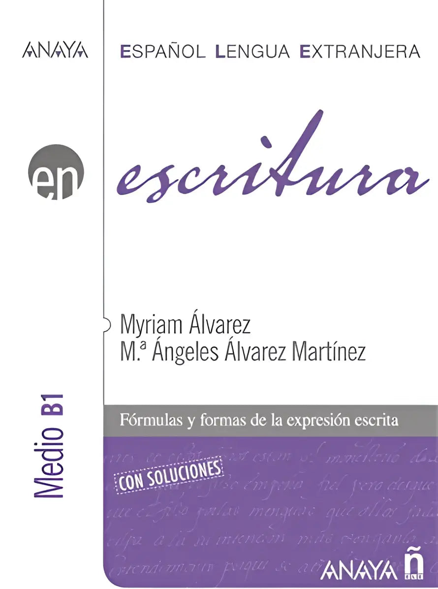 Escritura - medio b1 - escritura - medio b1 - boek