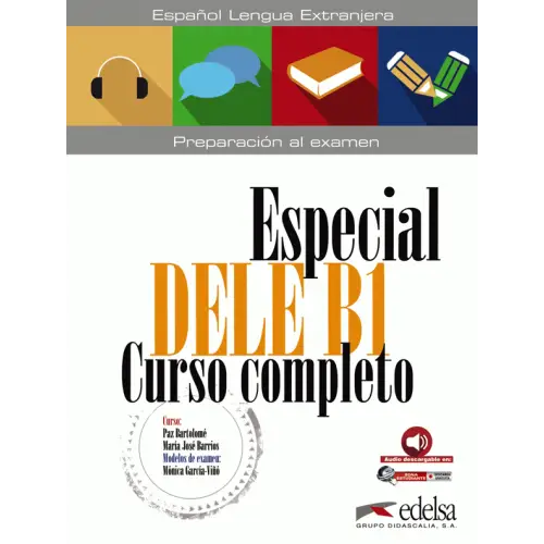 Especial dele b1 curso completo libro + audio descargable - especial dele b1 curso completo libro + audio descargable