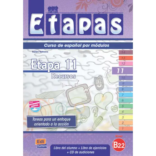 Etapas 11 - recursos libro del alumno/ ejercicios - etapas 11 - recursos libro del alumno/ ejercicios - boek