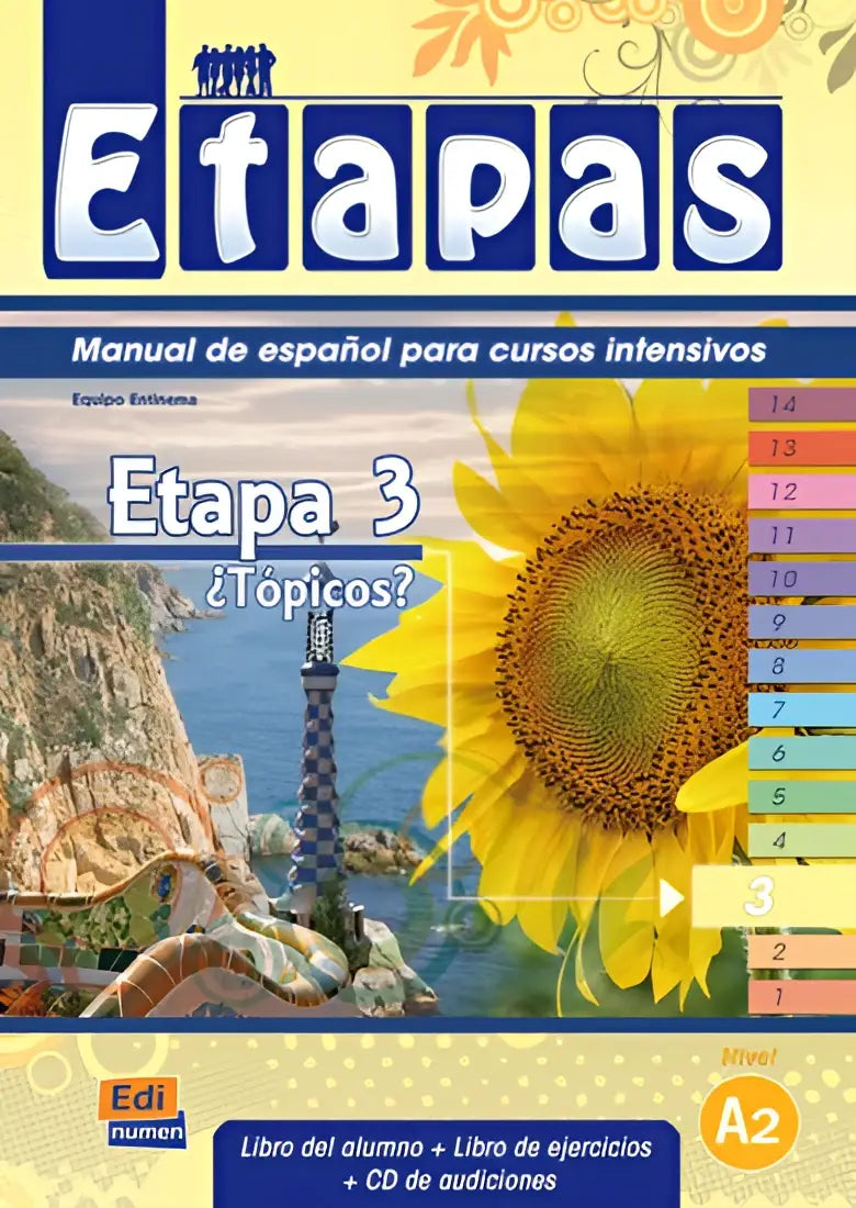 Etapas 3 - ¿tópicos? Libro de alumno/ejercicios + cd-audio - etapas 3 - ¿tópicos? Libro de alumno/ejercicios + cd-audio