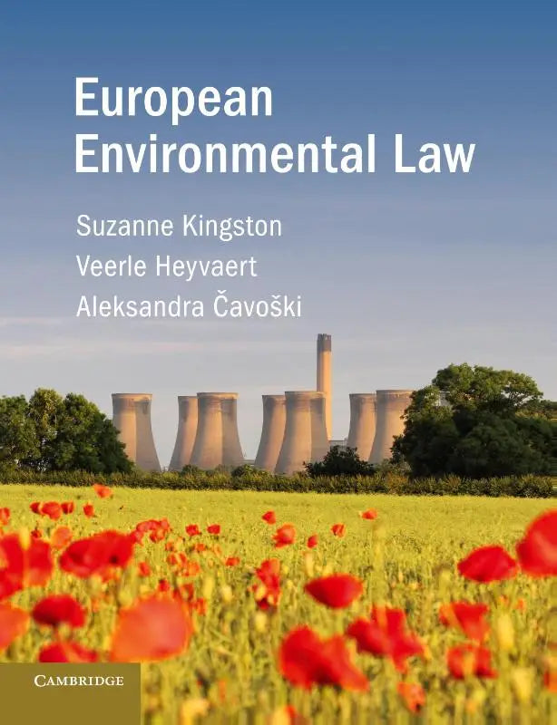 Boekomslag van european environmental law door suzanne kingston en anderen met focus op european environmental law