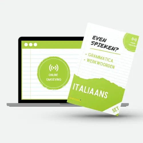 Even spieken? - italiaans grammatica en werkwoorden (set) - even spieken? - italiaans grammatica en werkwoorden (set)