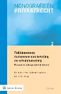 De boekcover faillissement surseance van betaling en schuldsanering met minimalistisch design door wolters kluwer nederland
