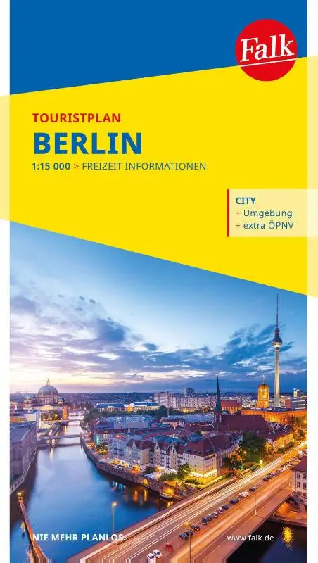 Falk Touristplan Berlin 1:15.000