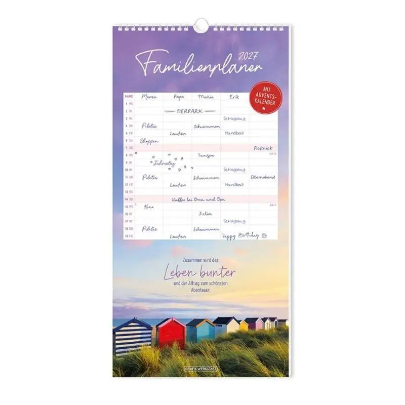 Familienplaner 2027 Classic - Familienplaner