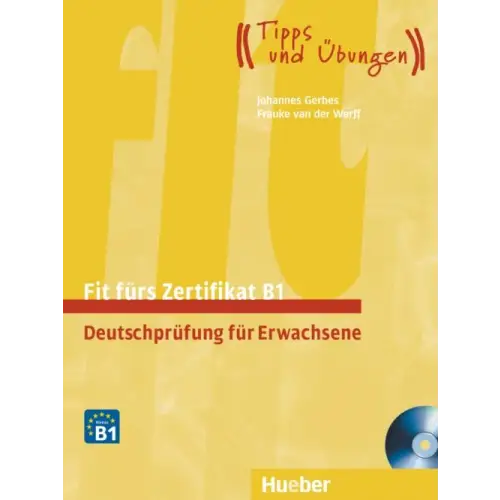 Fit fürs zertifikat b1 - deutschprüfung für erwachsene lehrbuch + 2 audio-cds - fit fürs zertifikat b1 - deutschprüfung