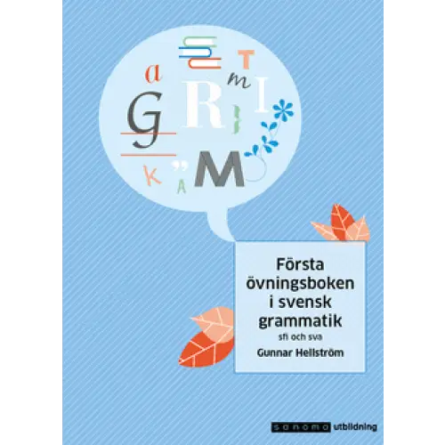 Första övningsboken i svensk grammatik upplaga - första övningsboken i svensk grammatik, upplaga - boek