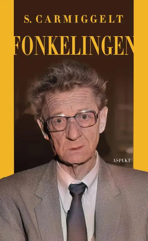 De boekcover van fonkelingen toont een portret van s met een eenvoudige, artistieke uitstraling