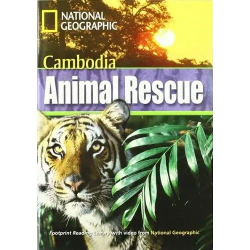 Footprint reading library intermediate: cambodia animal rescue 3 book + multi-rom - footprint reading library