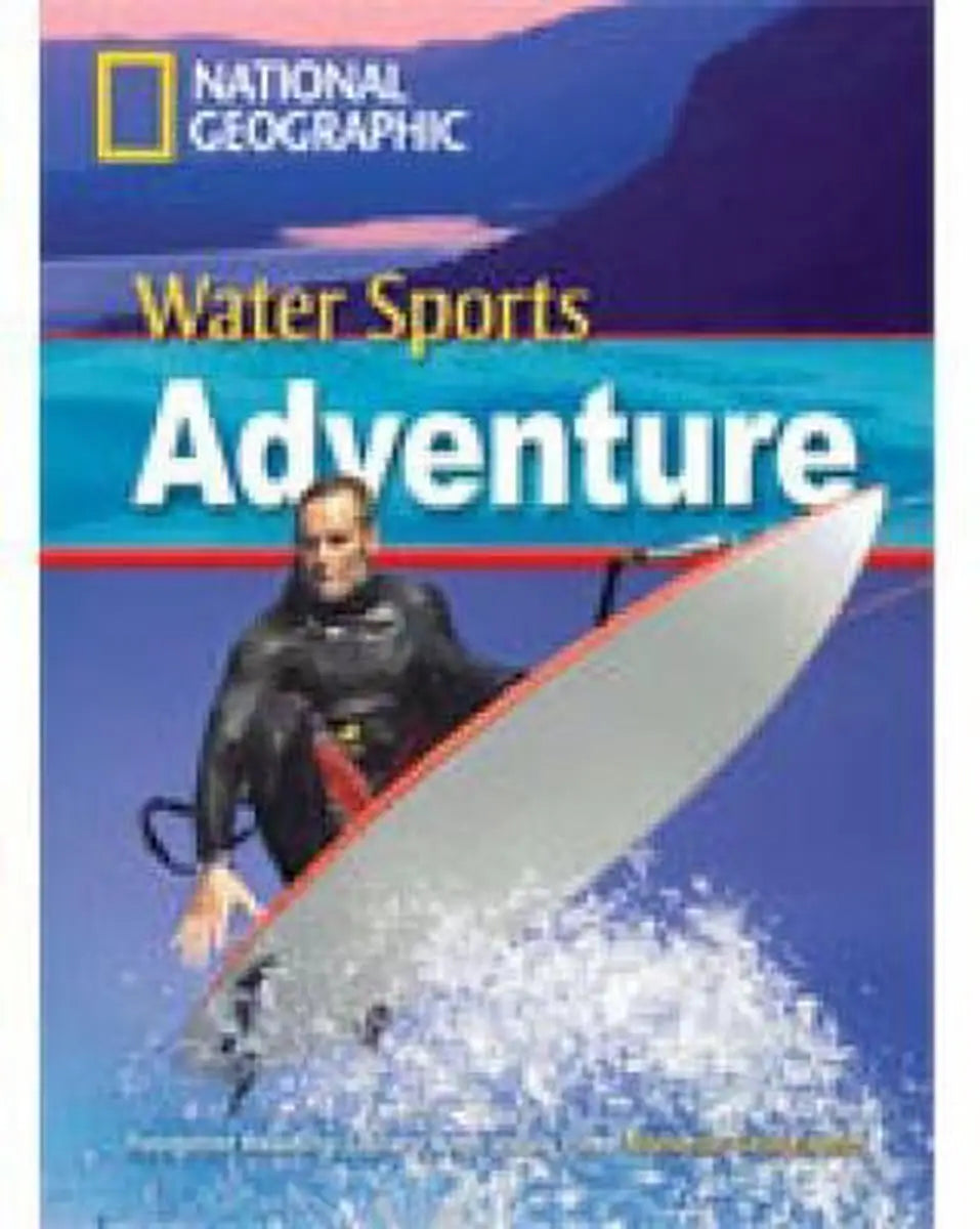 Footprint reading library pre-intermediate: water sports adventure 2 book + multi-rom - footprint reading library