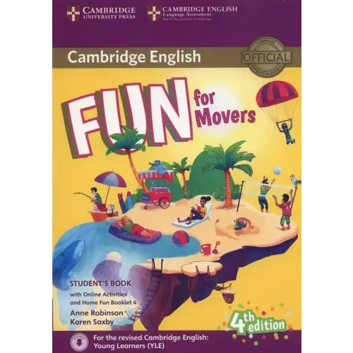 Fun for movers student’s book + online + fun booklet 4 - fun for movers student’s book + online + fun booklet 4 - boek
