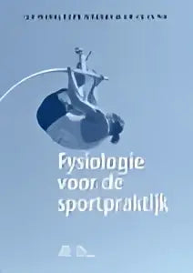 De boekcover van fysiologie van de spierkracht toont een minimalistisch ontwerp met zwarte serif tekst op witte achtergrond door bsl media professioneel incl